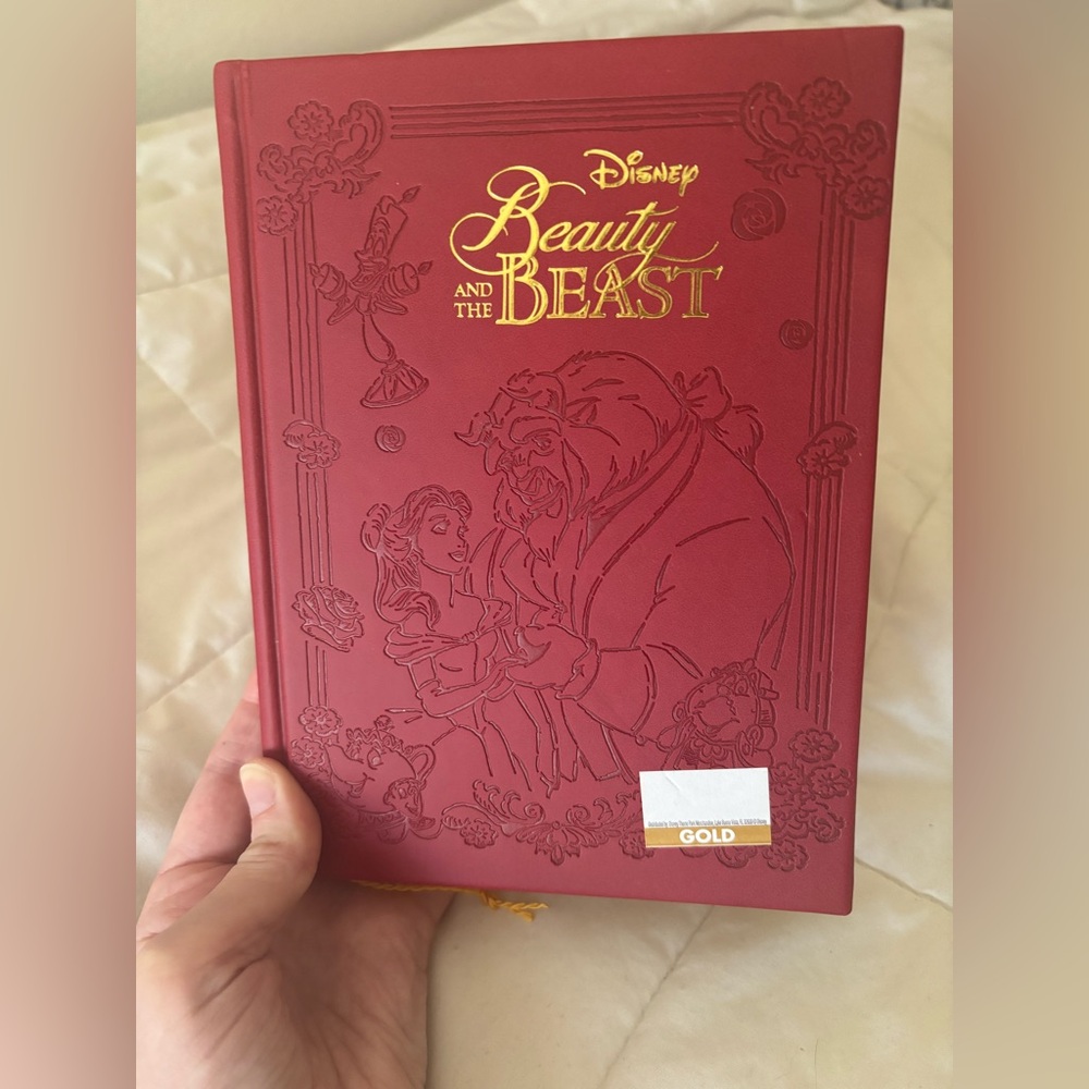 Disney Beauty and the Beast Red Journal